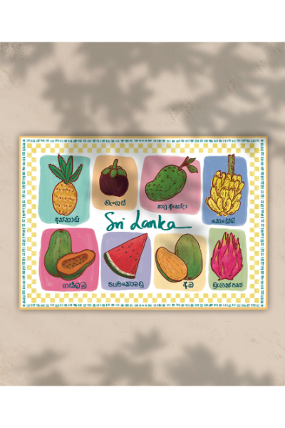 OSAS Postcards - Fruit Doodles